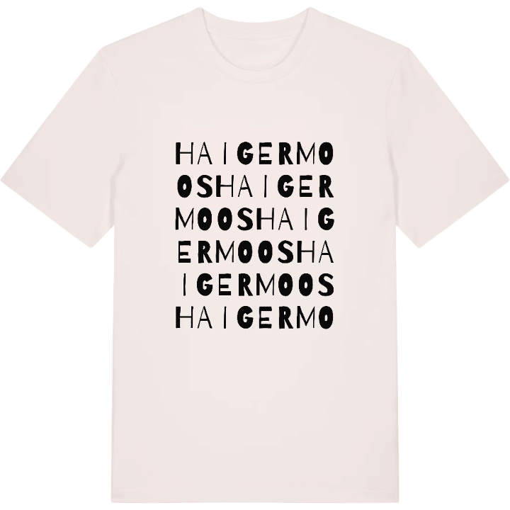 Haigermoos ordlek t-shirt – t-shirt från PinShirt