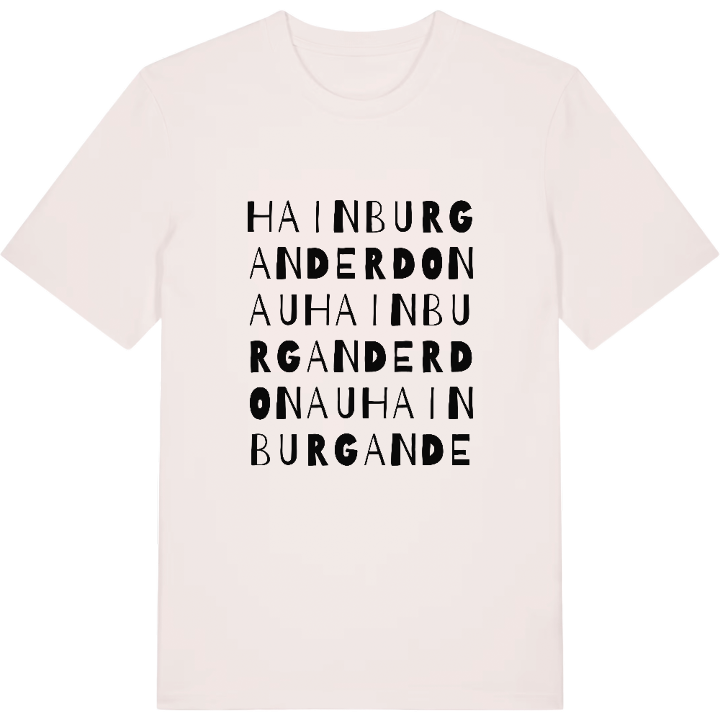 Hainburg an der Donau ordlek t-shirt – t-shirt från PinShirt