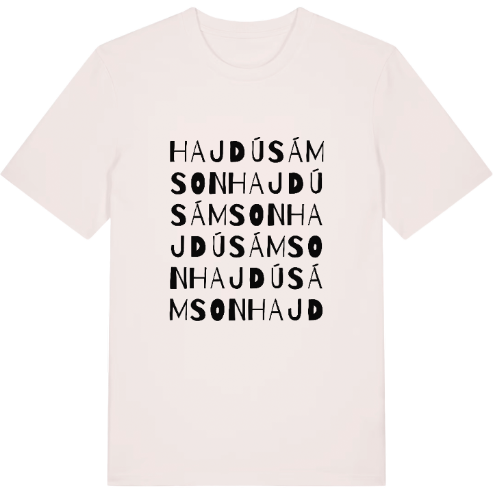 Hajdúsámson ordlek t-shirt – t-shirt från PinShirt
