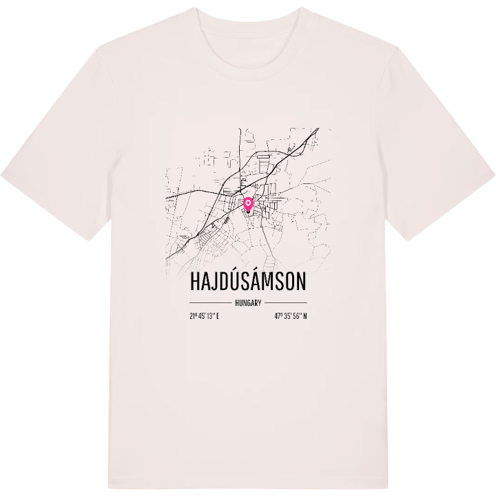 Hajdúsámson karta t-shirt – t-shirt från PinShirt