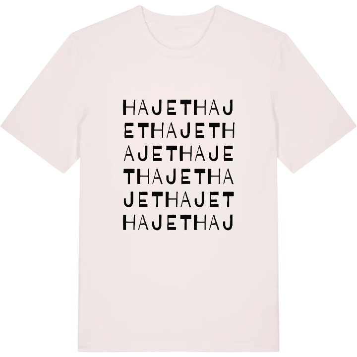 Hajet ordlek t-shirt – t-shirt från PinShirt