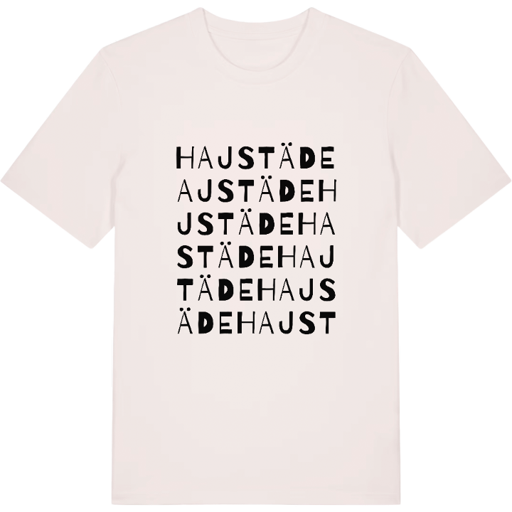 Hajstäde ordlek t-shirt – t-shirt från PinShirt