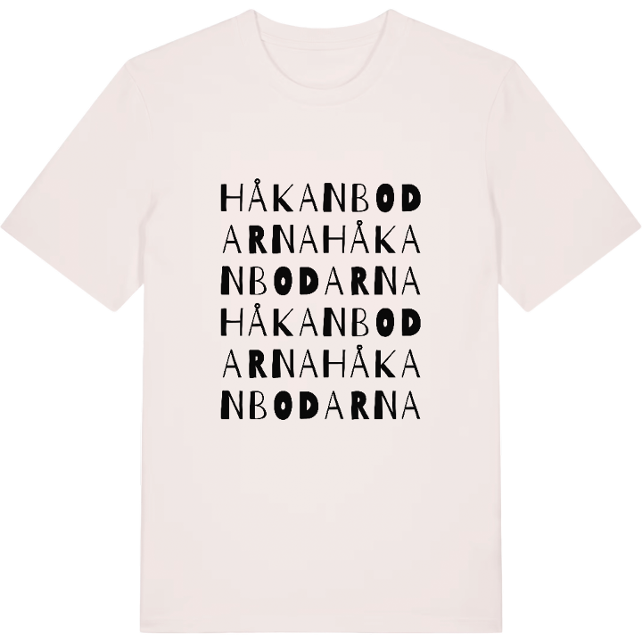 Håkanbodarna ordlek t-shirt – t-shirt från PinShirt