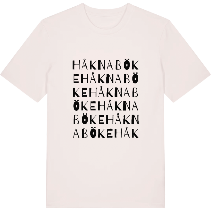 Håknaböke ordlek t-shirt – t-shirt från PinShirt