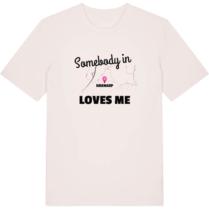 Någon i Håknarp älskar mig t-shirt – t-shirt från PinShirt
