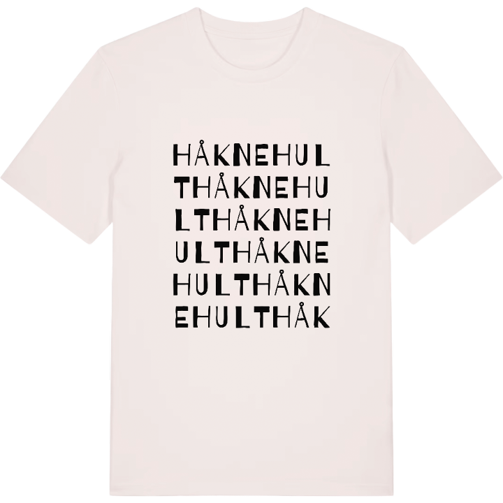 Håknehult ordlek t-shirt – t-shirt från PinShirt