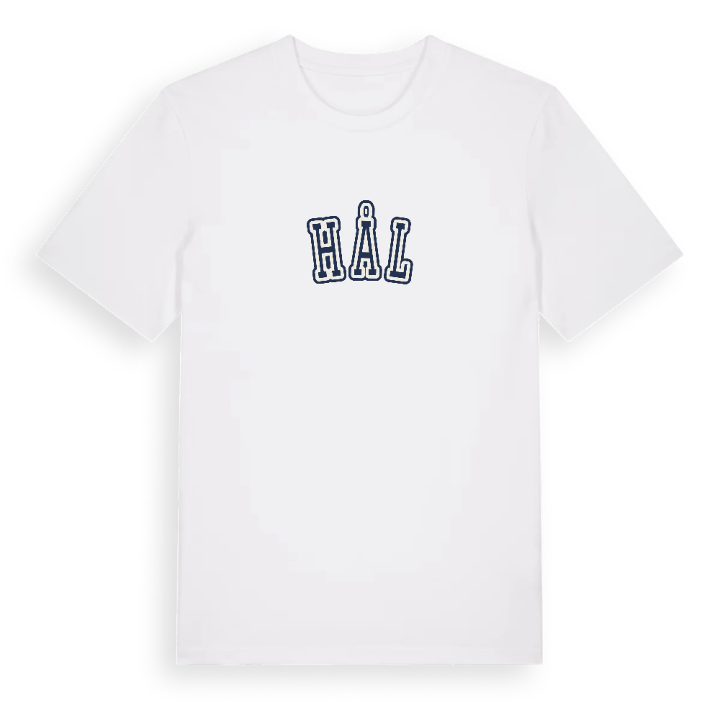 Hål college t-shirt – t-shirt från PinShirt