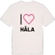 Jag älskar Håla t-shirt stort tryck