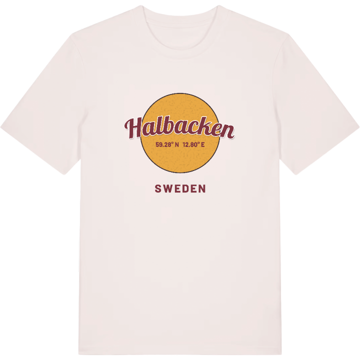 Halbacken cirkel t-shirt – t-shirt från PinShirt