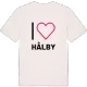 Jag älskar Hålby t-shirt stort tryck