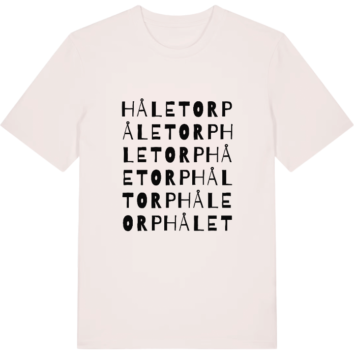 Håletorp ordlek t-shirt – t-shirt från PinShirt