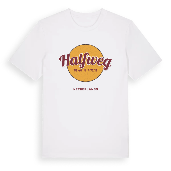 Halfweg cirkel t-shirt – t-shirt från PinShirt