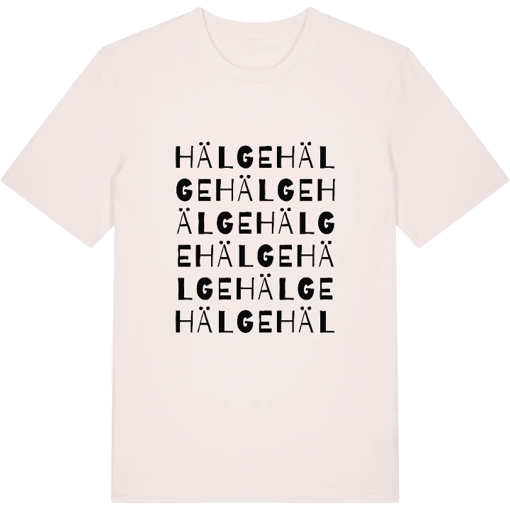 Hälge ordlek t-shirt – t-shirt från PinShirt
