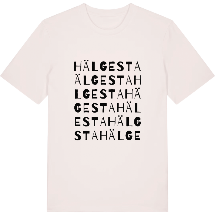 Hälgesta ordlek t-shirt – t-shirt från PinShirt