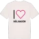 Jag älskar Hålhagen t-shirt stort tryck