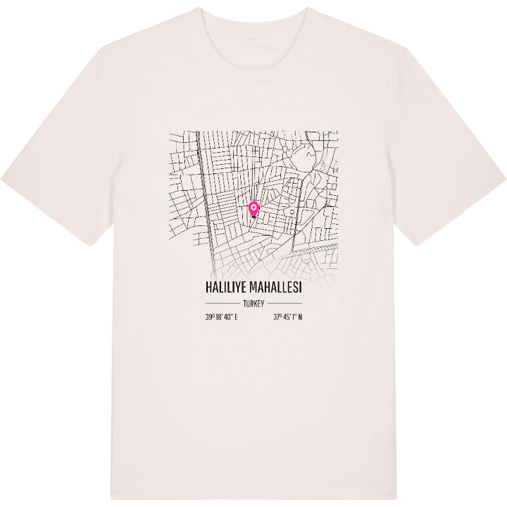 Haliliye Mahallesi karta t-shirt – t-shirt från PinShirt