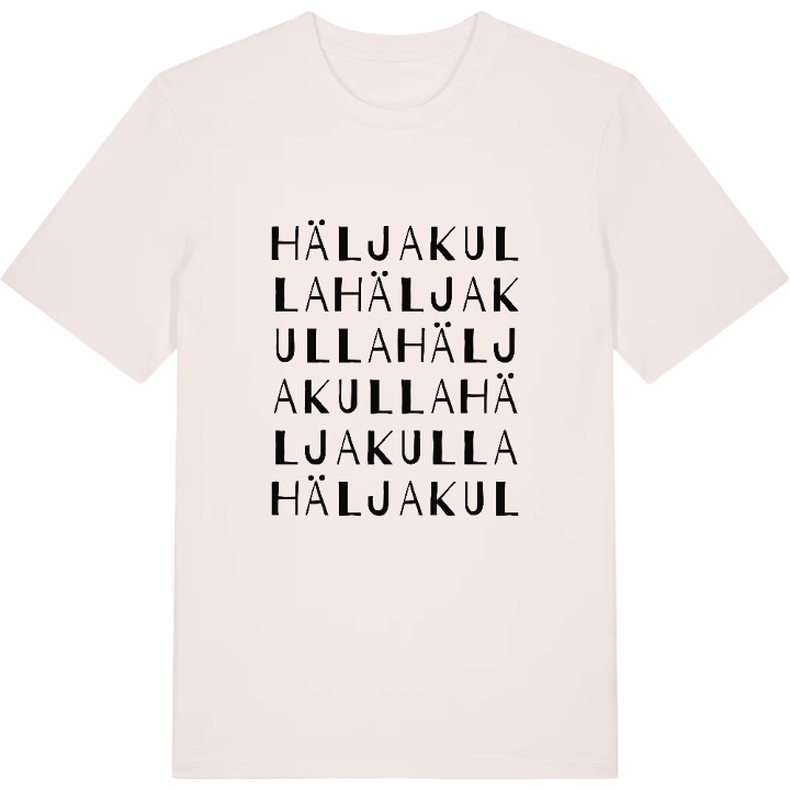 Häljakulla ordlek t-shirt – t-shirt från PinShirt