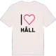 Jag älskar Håll t-shirt stort tryck