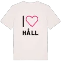 Jag älskar Håll t-shirt stort tryck