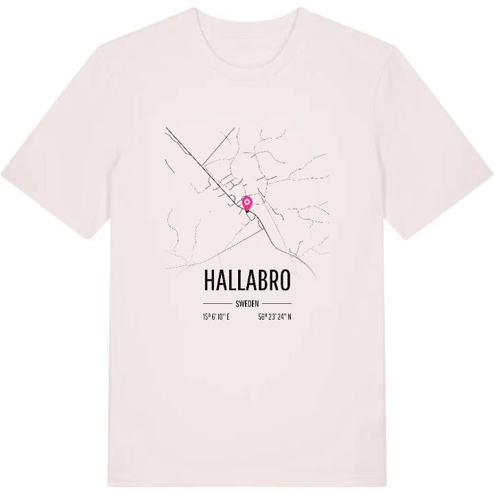Hallabro karta t-shirt – t-shirt från PinShirt