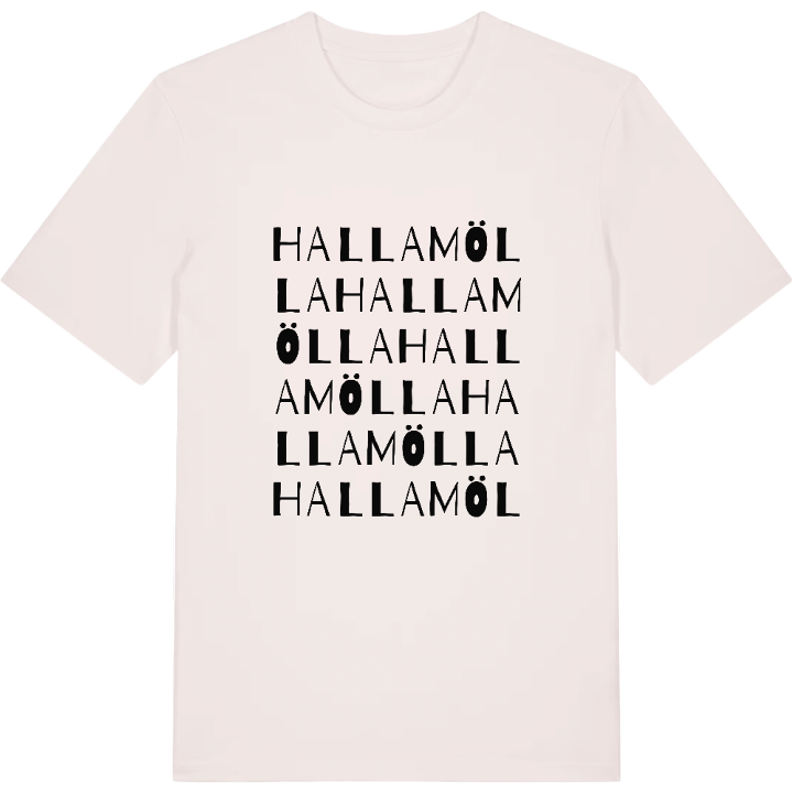 Hallamölla ordlek t-shirt – t-shirt från PinShirt