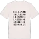 Hallåsen ordlek t-shirt