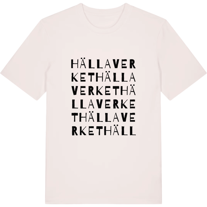 Hällaverket ordlek t-shirt – t-shirt från PinShirt