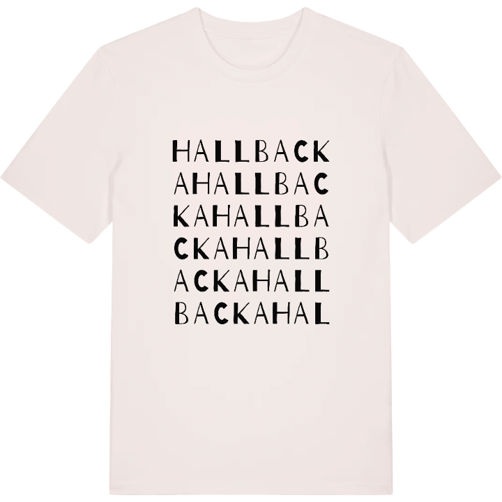 Hallbacka ordlek t-shirt – t-shirt från PinShirt