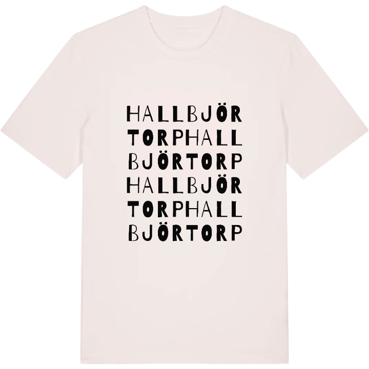 Hallbjörtorp ordlek t-shirt – t-shirt från PinShirt