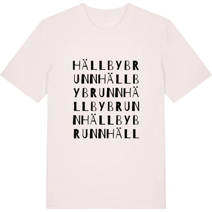 Hällbybrunn ordlek t-shirt – t-shirt från PinShirt