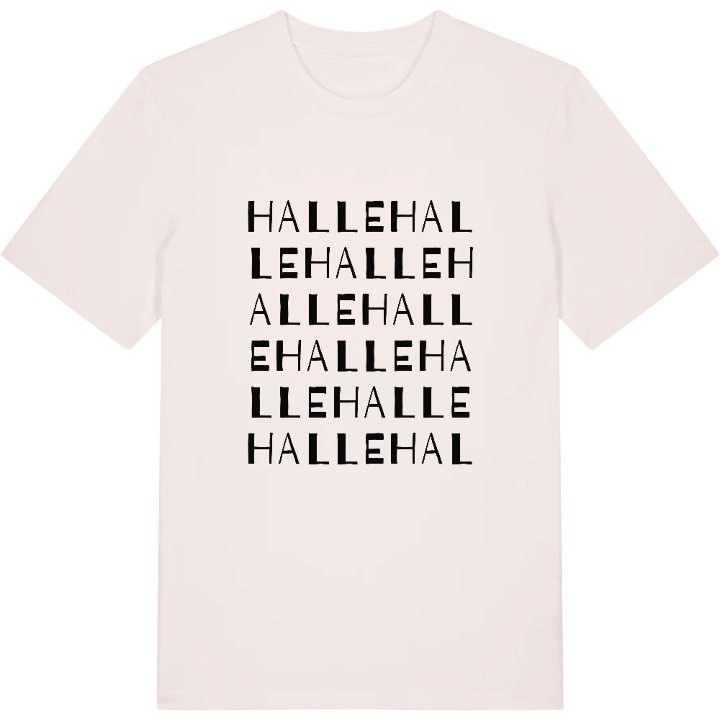 Halle ordlek t-shirt – t-shirt från PinShirt