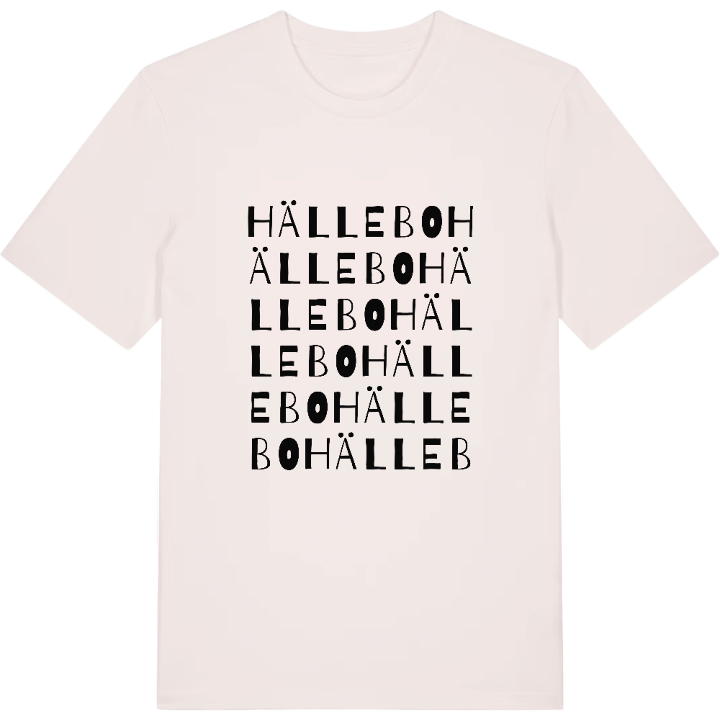 Hällebo ordlek t-shirt – t-shirt från PinShirt