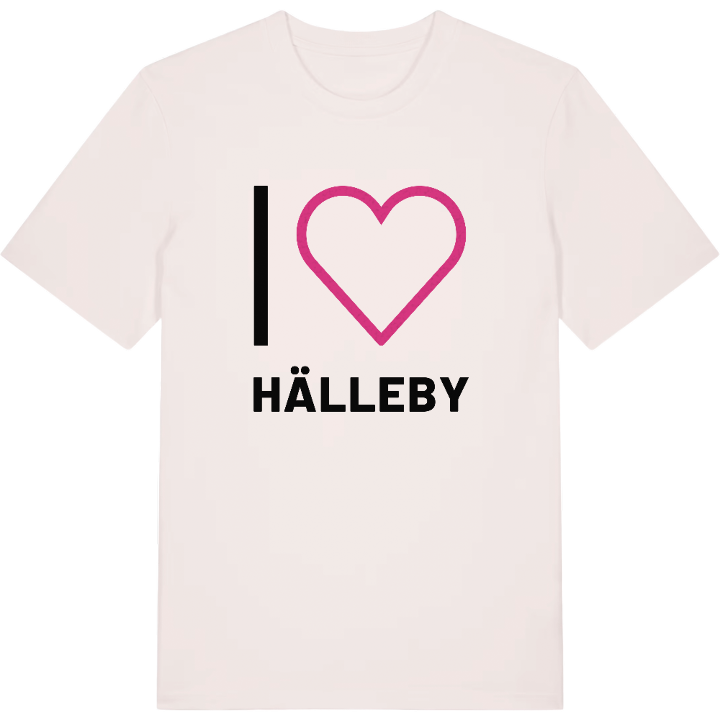 Jag älskar Hälleby t-shirt stort tryck – t-shirt från PinShirt