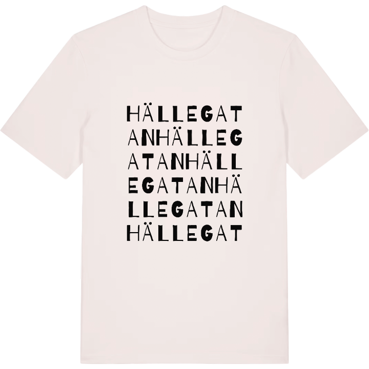 Hällegatan ordlek t-shirt – t-shirt från PinShirt