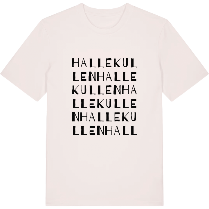 Hallekullen ordlek t-shirt – t-shirt från PinShirt