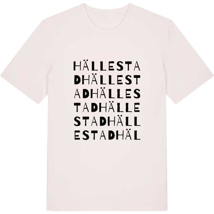 Hällestad ordlek t-shirt – t-shirt från PinShirt
