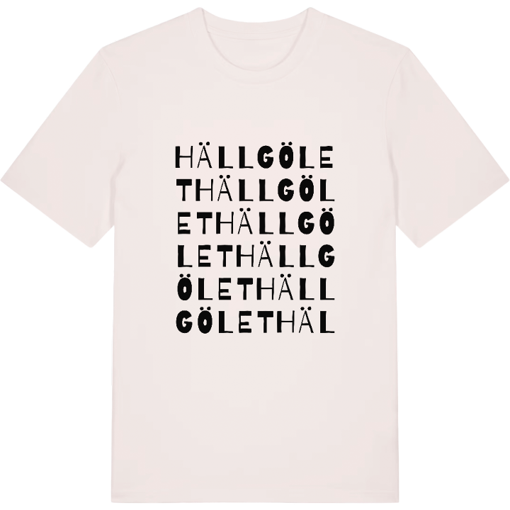 Hällgölet ordlek t-shirt – t-shirt från PinShirt