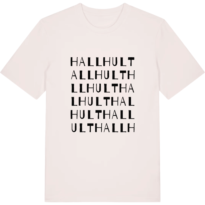 Hallhult ordlek t-shirt – t-shirt från PinShirt