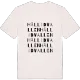 Hållidvallen ordlek t-shirt