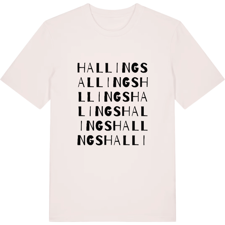 Hallings ordlek t-shirt – t-shirt från PinShirt