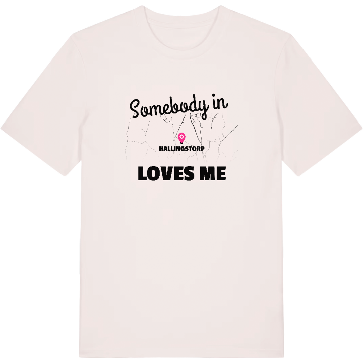 Någon i Hallingstorp älskar mig t-shirt – t-shirt från PinShirt