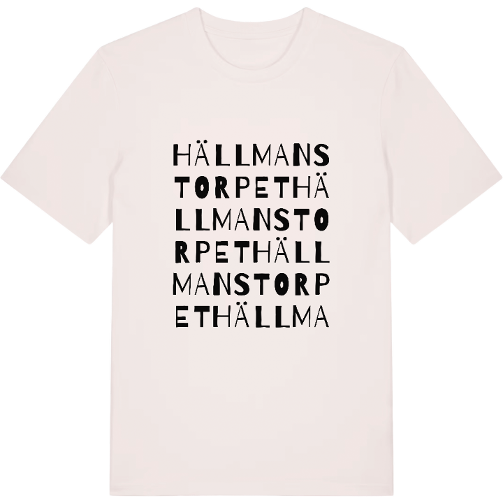 Hällmanstorpet ordlek t-shirt – t-shirt från PinShirt