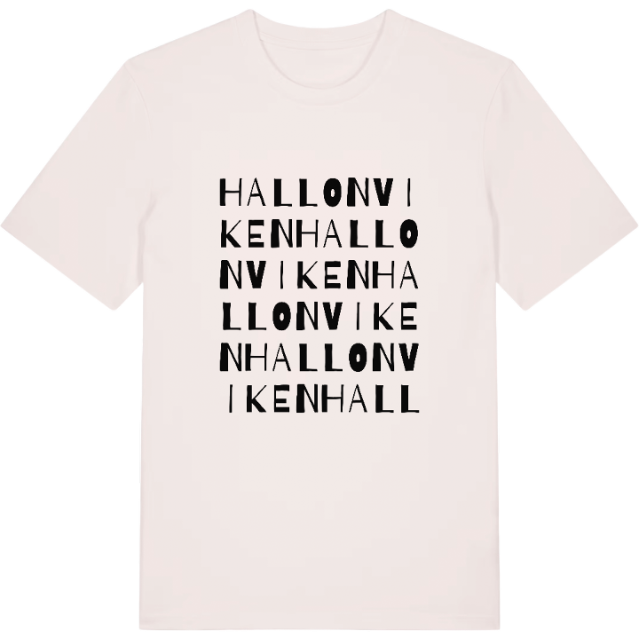 Hallonviken ordlek t-shirt – t-shirt från PinShirt