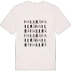 Hallrå ordlek t-shirt