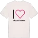Jag älskar Hällsjö kvarn t-shirt stort tryck