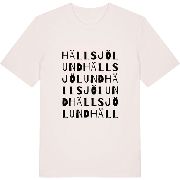 Hällsjölund ordlek t-shirt – t-shirt från PinShirt