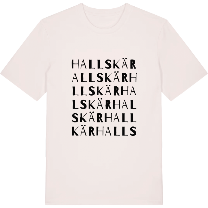 Hallskär ordlek t-shirt – t-shirt från PinShirt