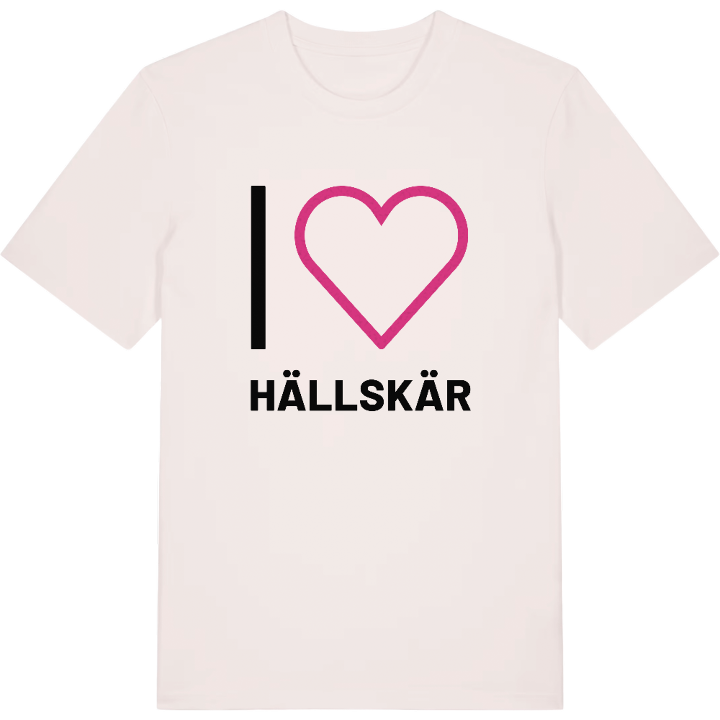 Jag älskar Hällskär t-shirt stort tryck – t-shirt från PinShirt