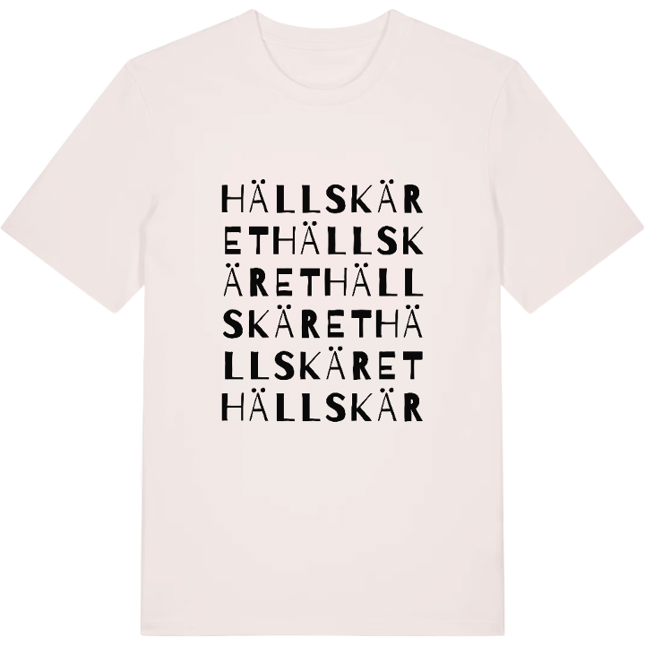 Hällskäret ordlek t-shirt – t-shirt från PinShirt