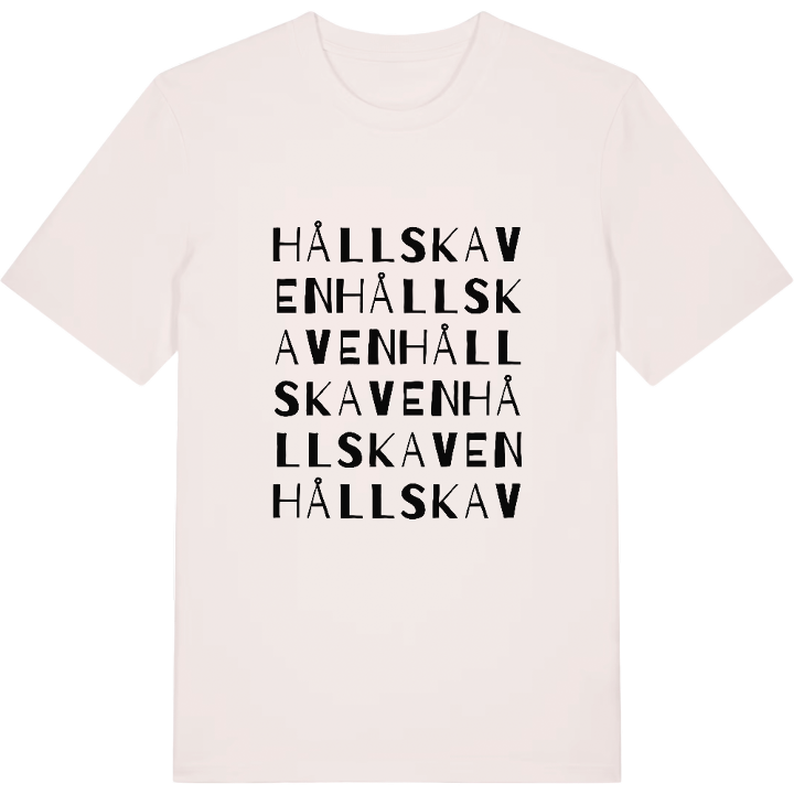 Hållskaven ordlek t-shirt – t-shirt från PinShirt
